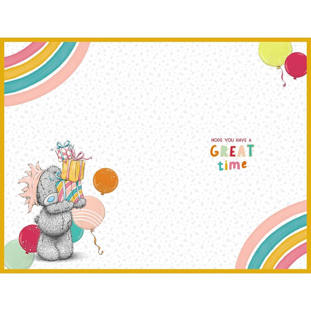 7th Birthday Me to You Bear Birthday Card Extra Image 1